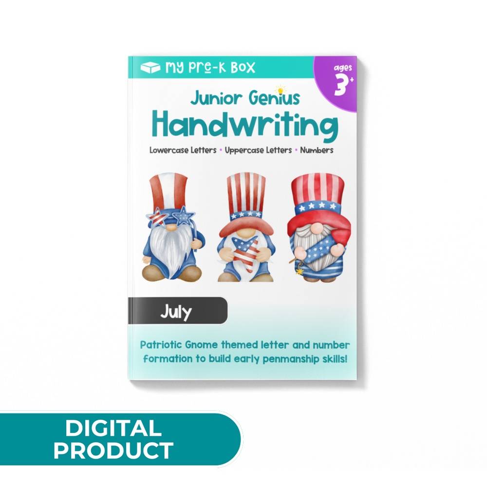 PRINT-AT-HOME: July Handwriting Workbook