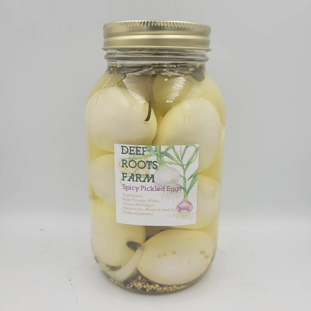 Deep Roots Farm - Spicy Pickled Eggs