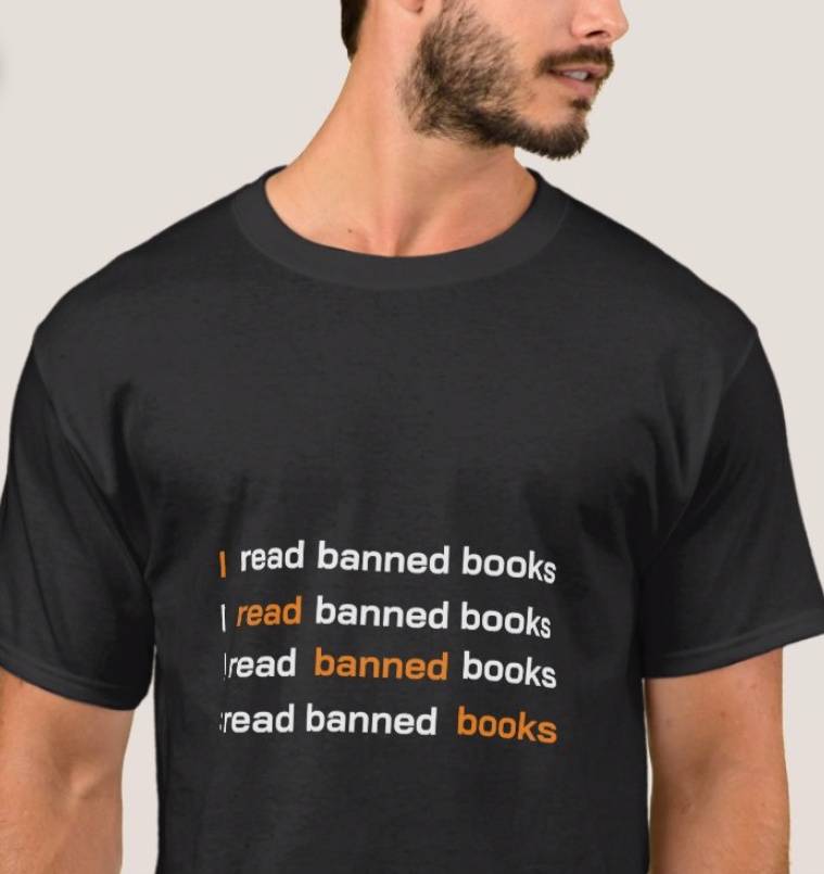 I READ BANNED BOOKS T-shirt