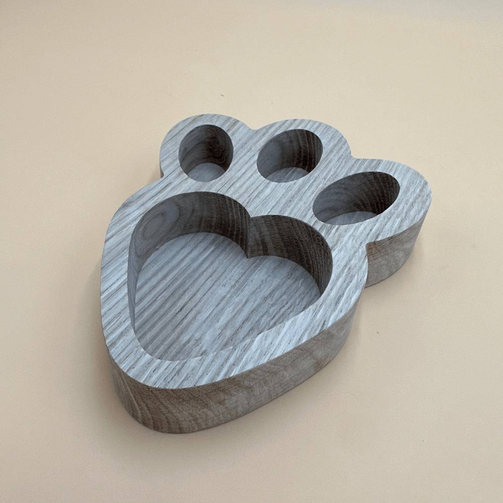 CLEARANCE: Last Wooden Paw Plate