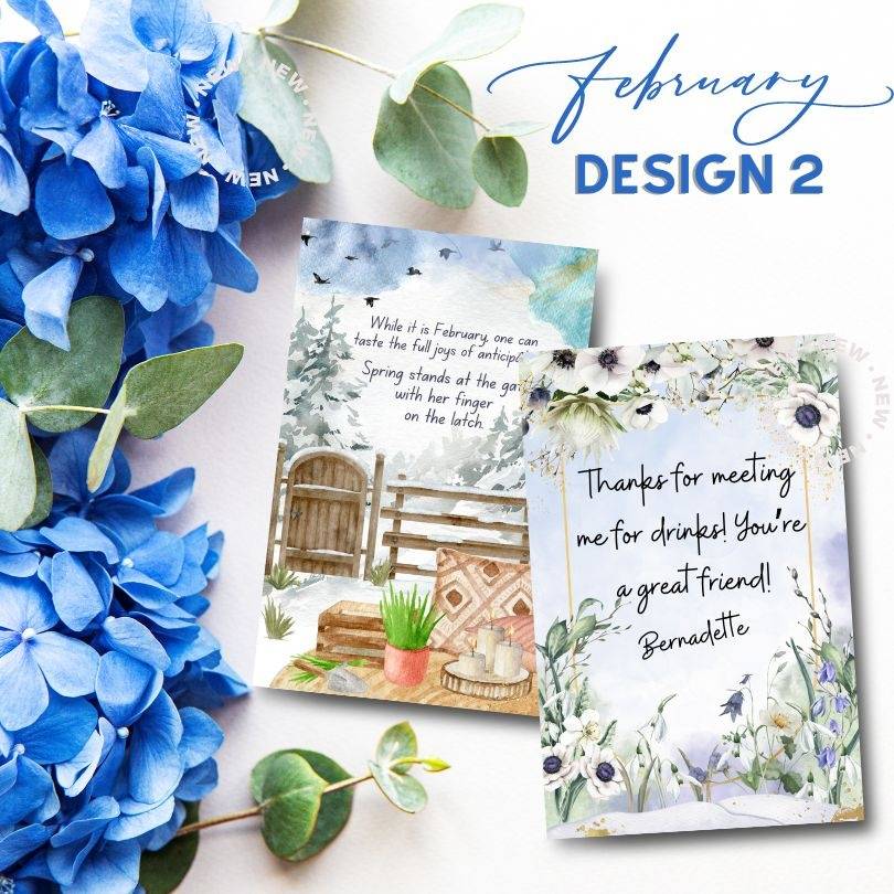 February Cards - Start of Spring