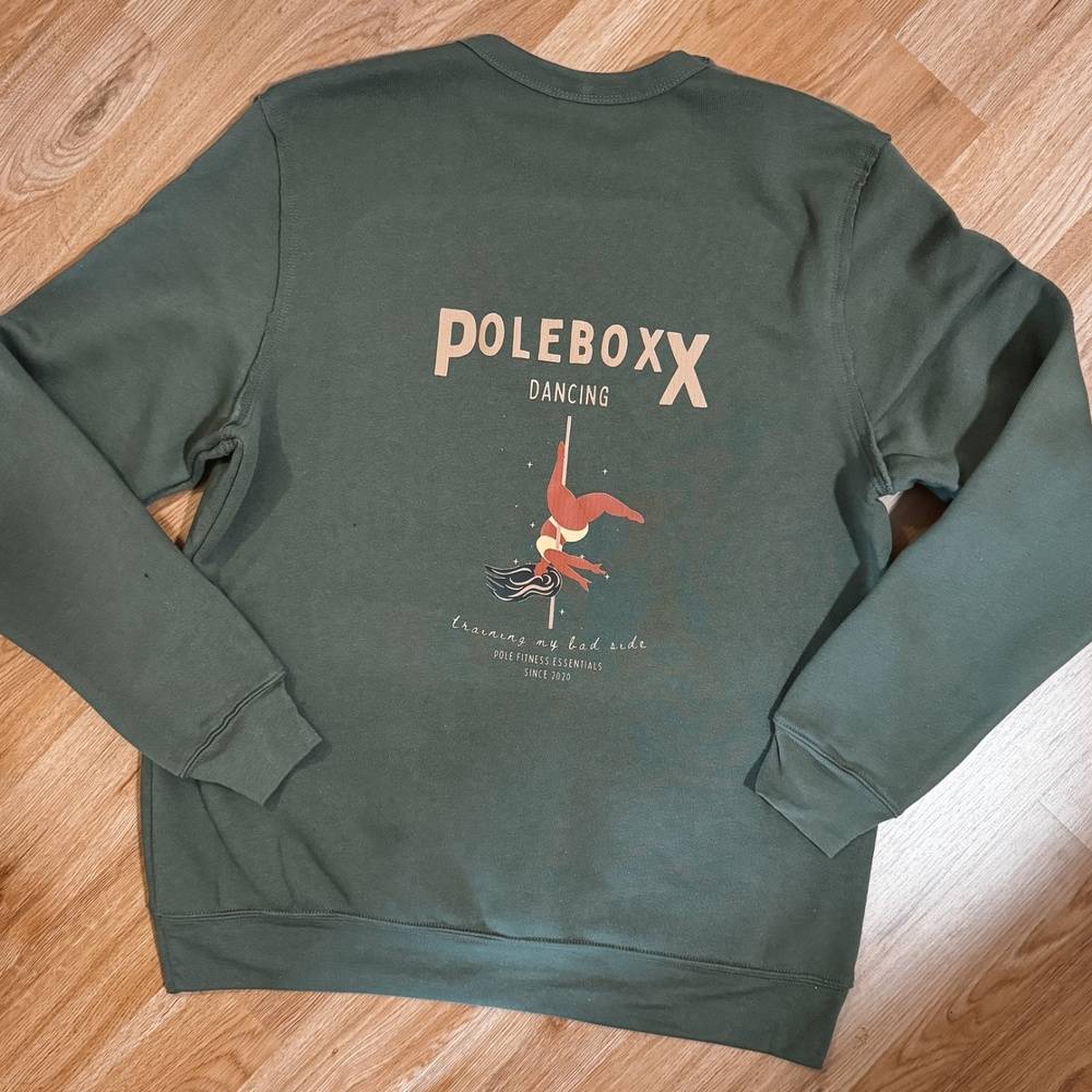 PoleBoxx Womens Originals Pocket Pullover - Khaki