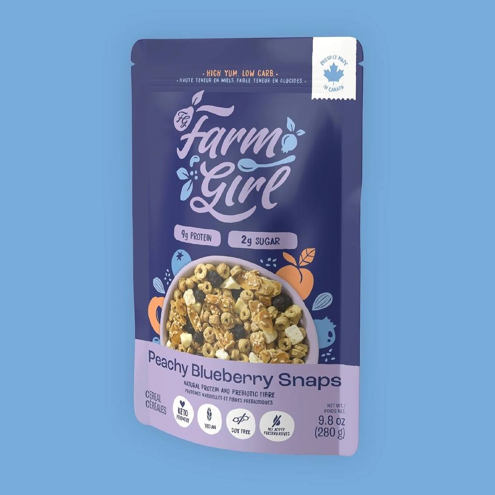 Farm Girl - Peachy Blueberry Snaps