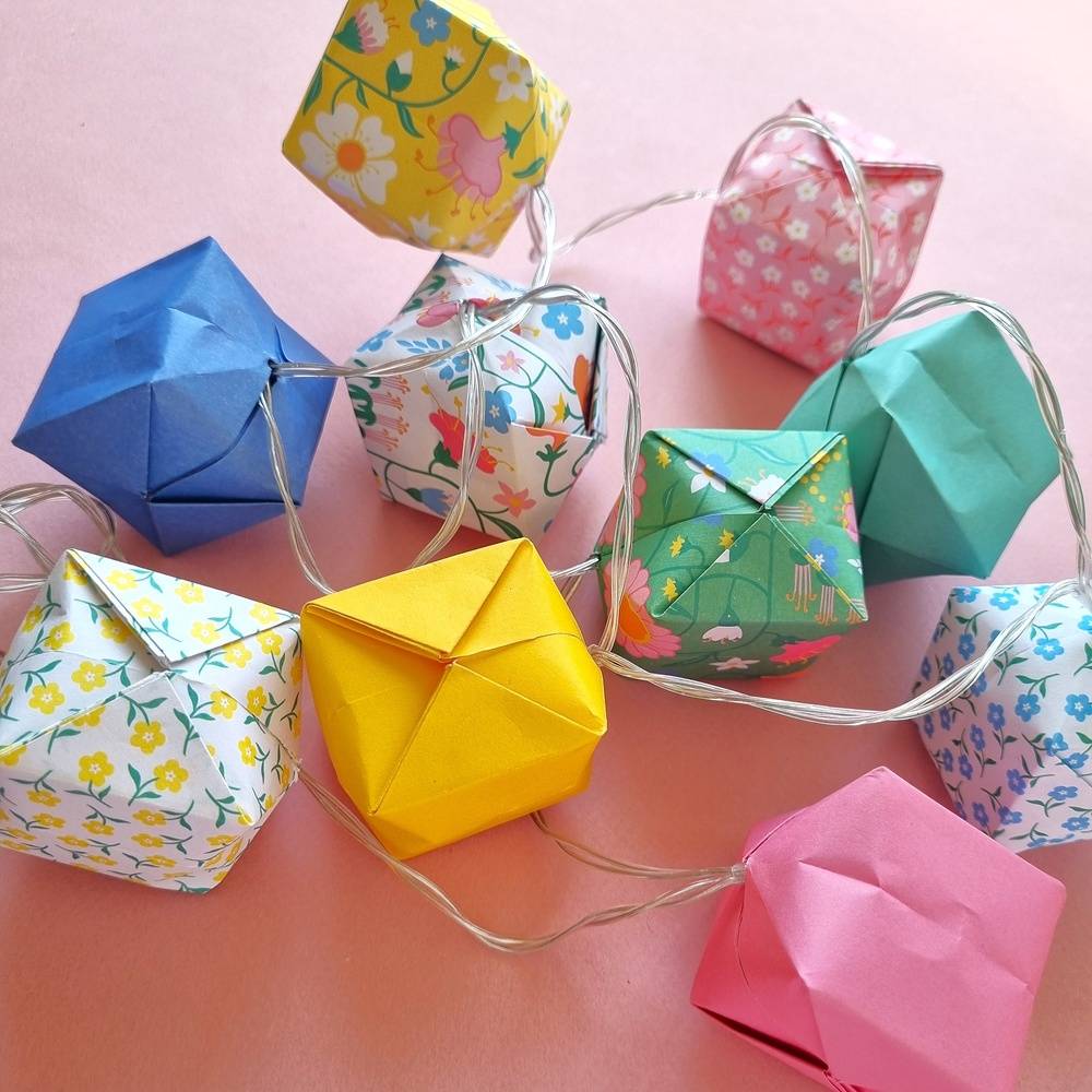 Origami fairy lights workshop at Hidden Store - Saturday 9th November