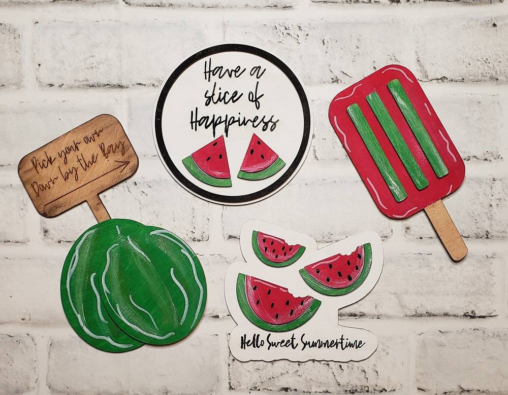 Tiered Tray DIY Kit - Watermelon Bundle