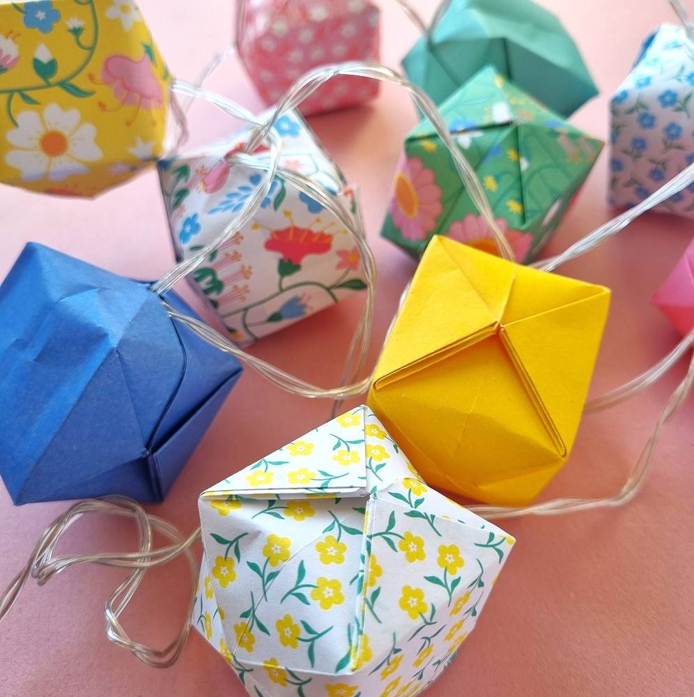 Origami fairy lights workshop at Hidden Store - Saturday 9th November