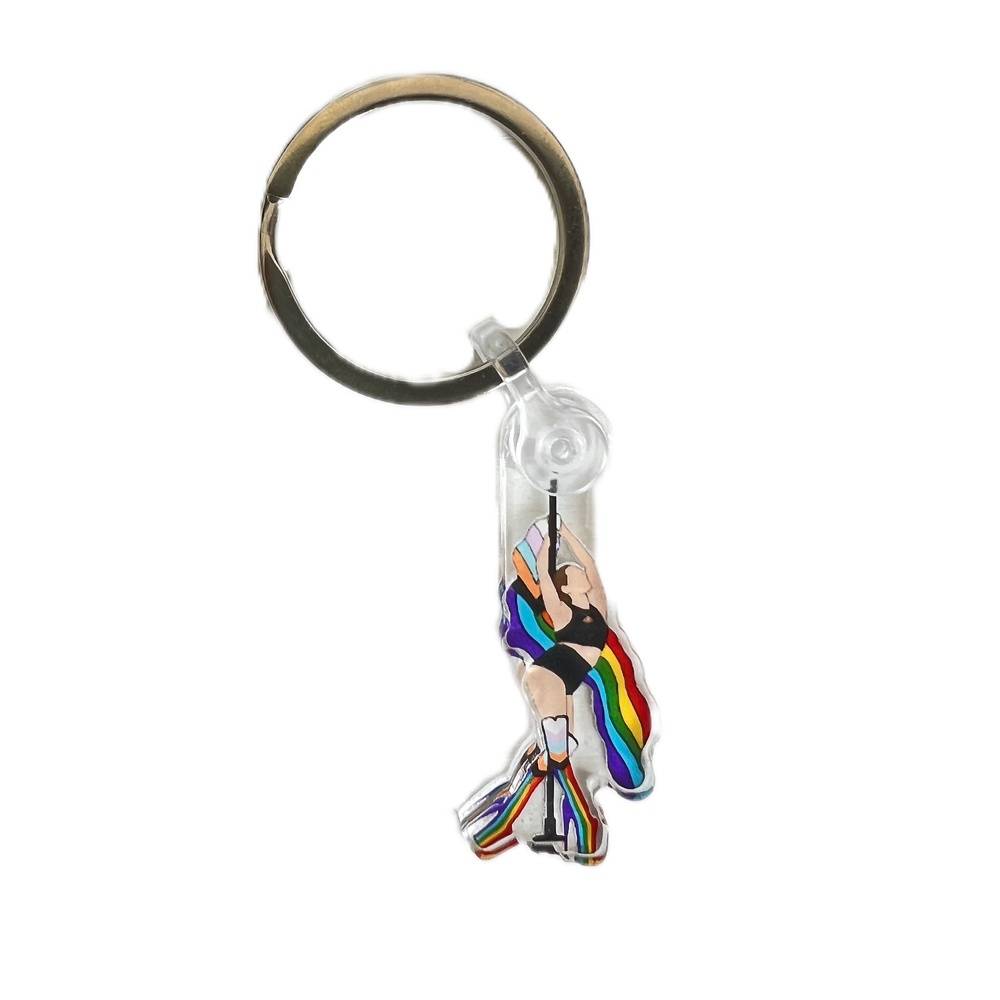 Pole Pride Keyring