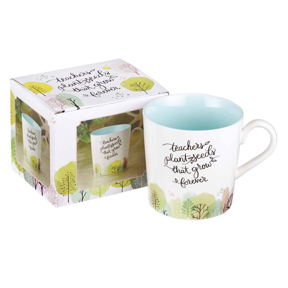 Teachers Plant Seeds Ceramic Coffee Mug