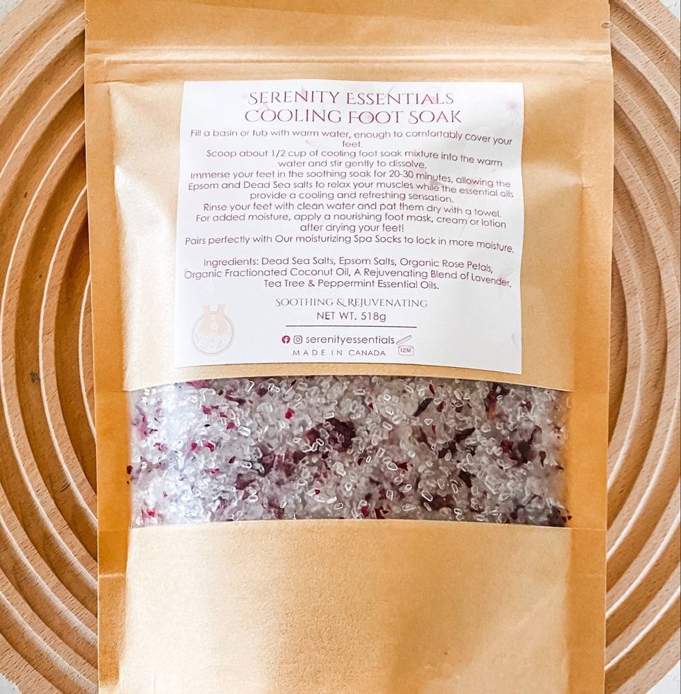 Cooling Foot Soak by Serenity Essentials