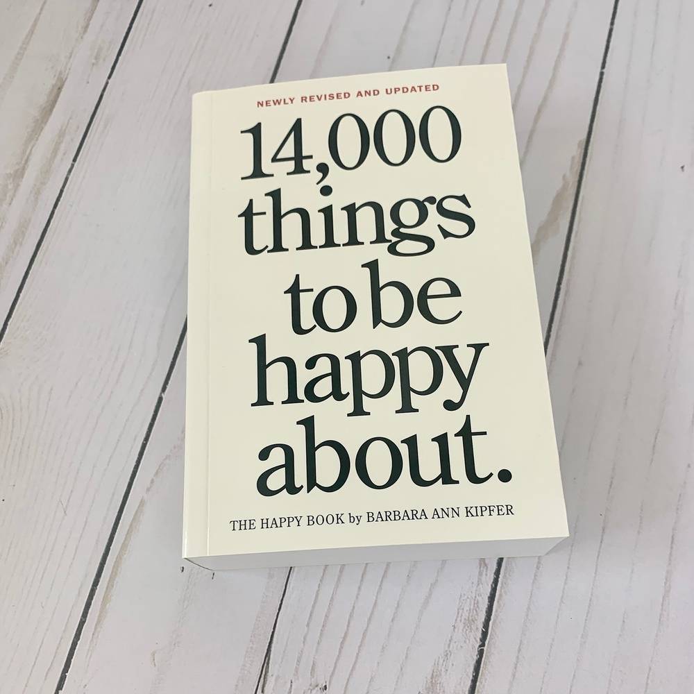 14,000 Things To Be Happy About Book