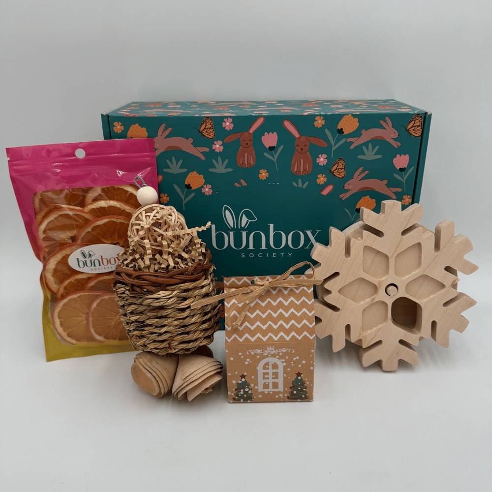 Hoppy Holidays Bunny Gift Box