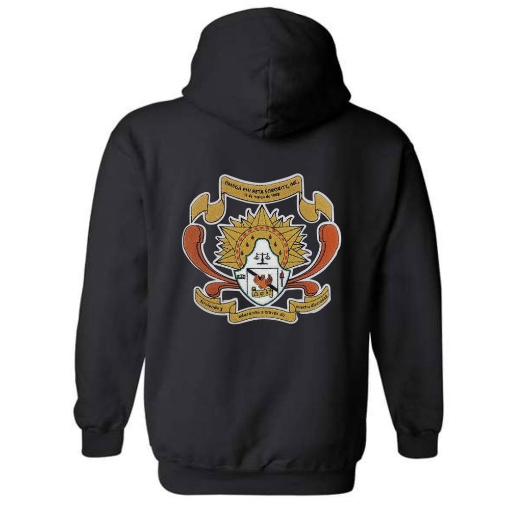 OPB Crest Hooded Sweatshirt (Black)