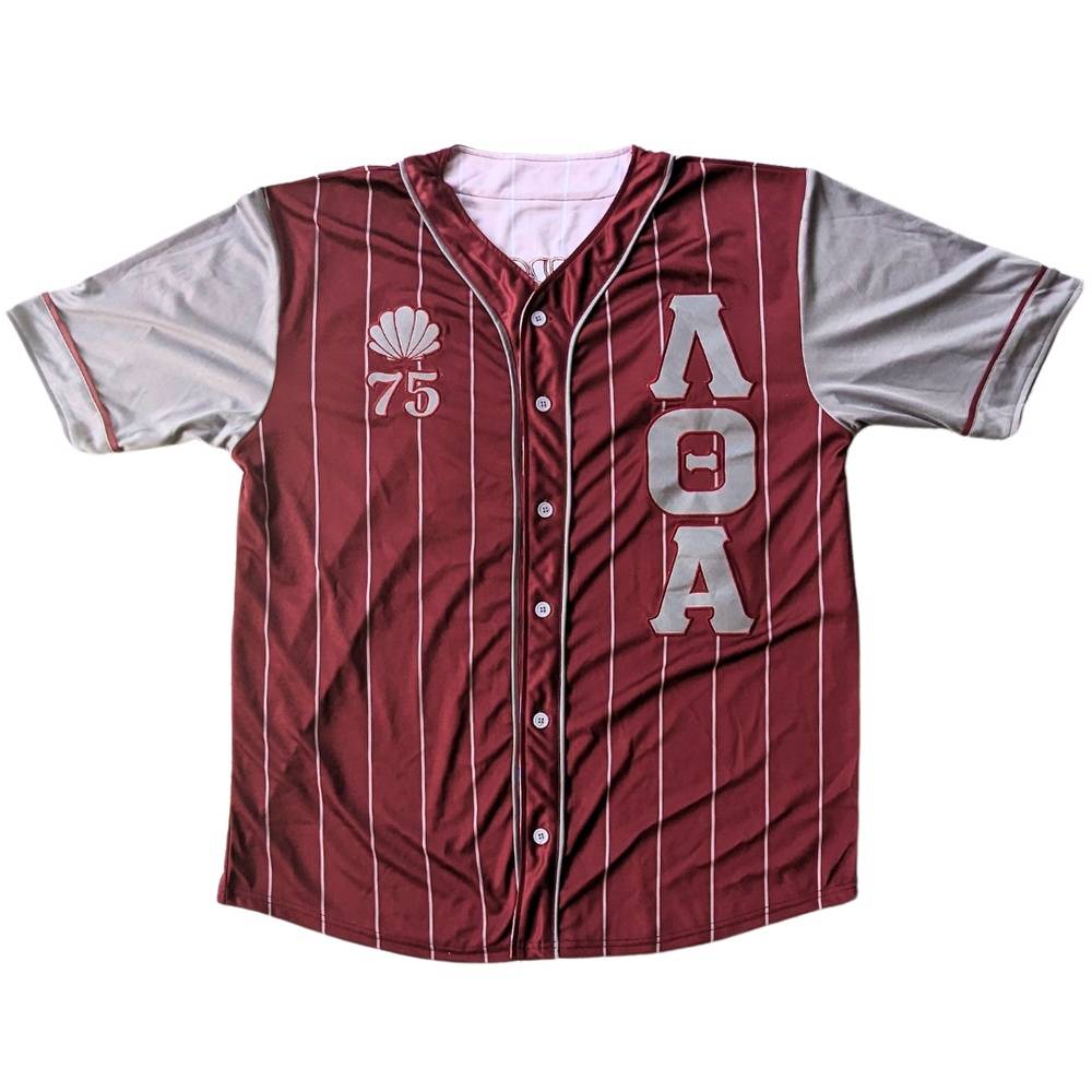 LTA Pinstripe Baseball Jersey