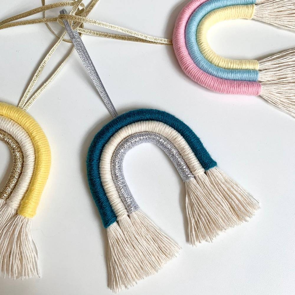 Macrame rainbow kit from Helen Ribbons Home