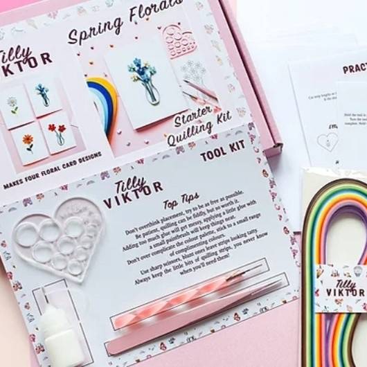 Quilling kit from TillyViktor