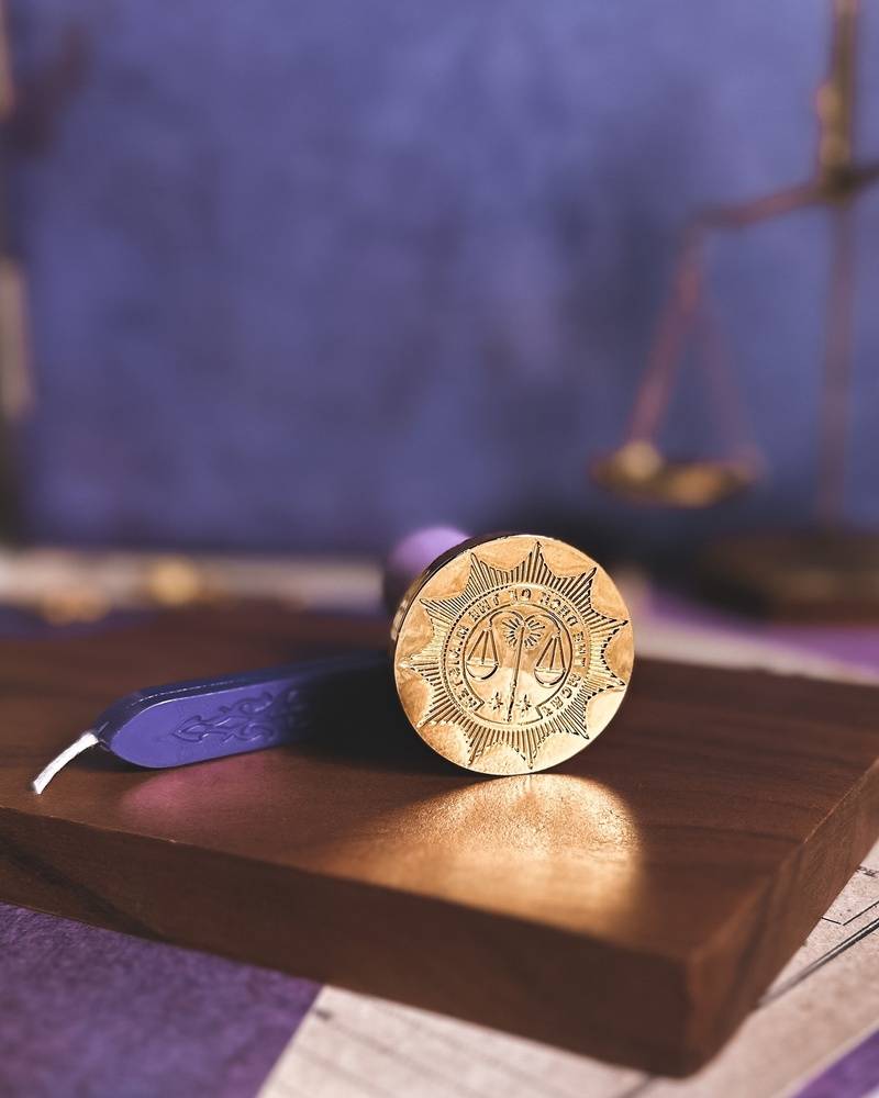 Desk of the Minister Wax Seal