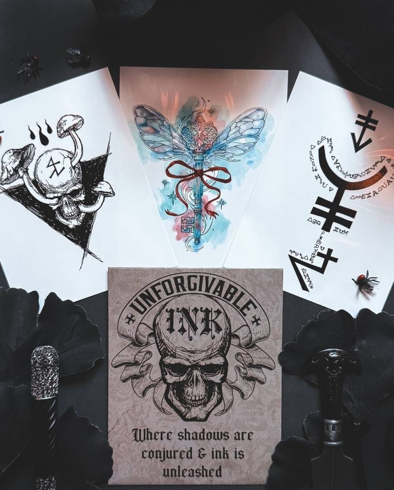 Unforgivable Ink Temporary Tattoo's