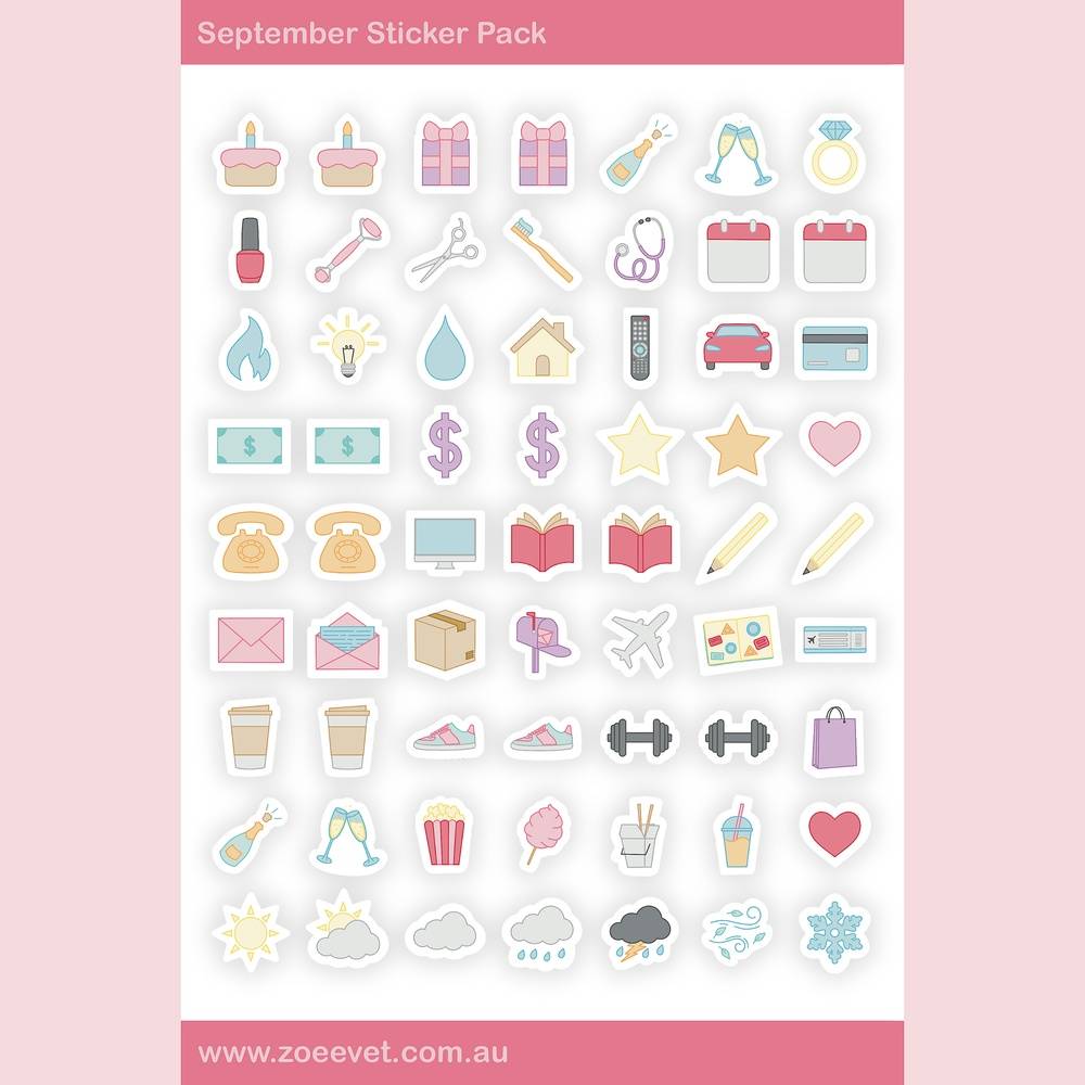 Planner Sticker Subscription Pack