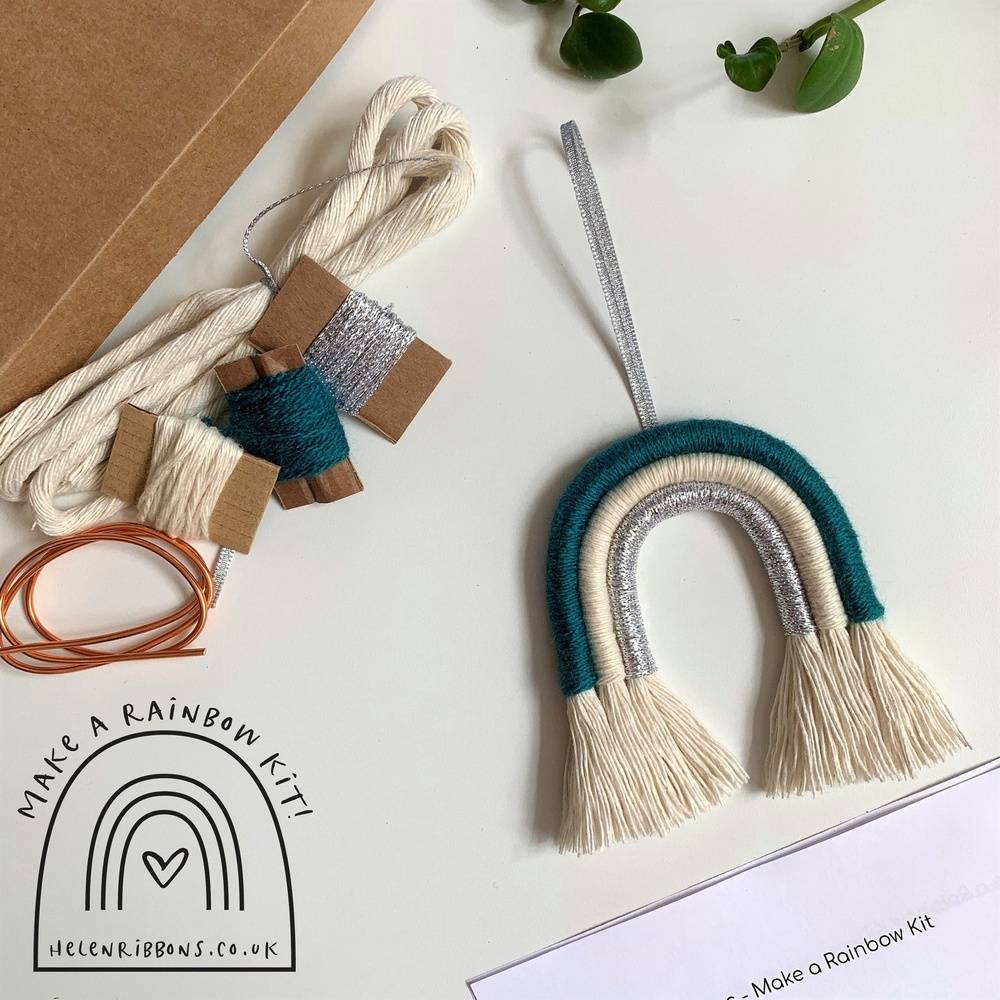 Macrame rainbow kit from Helen Ribbons Home