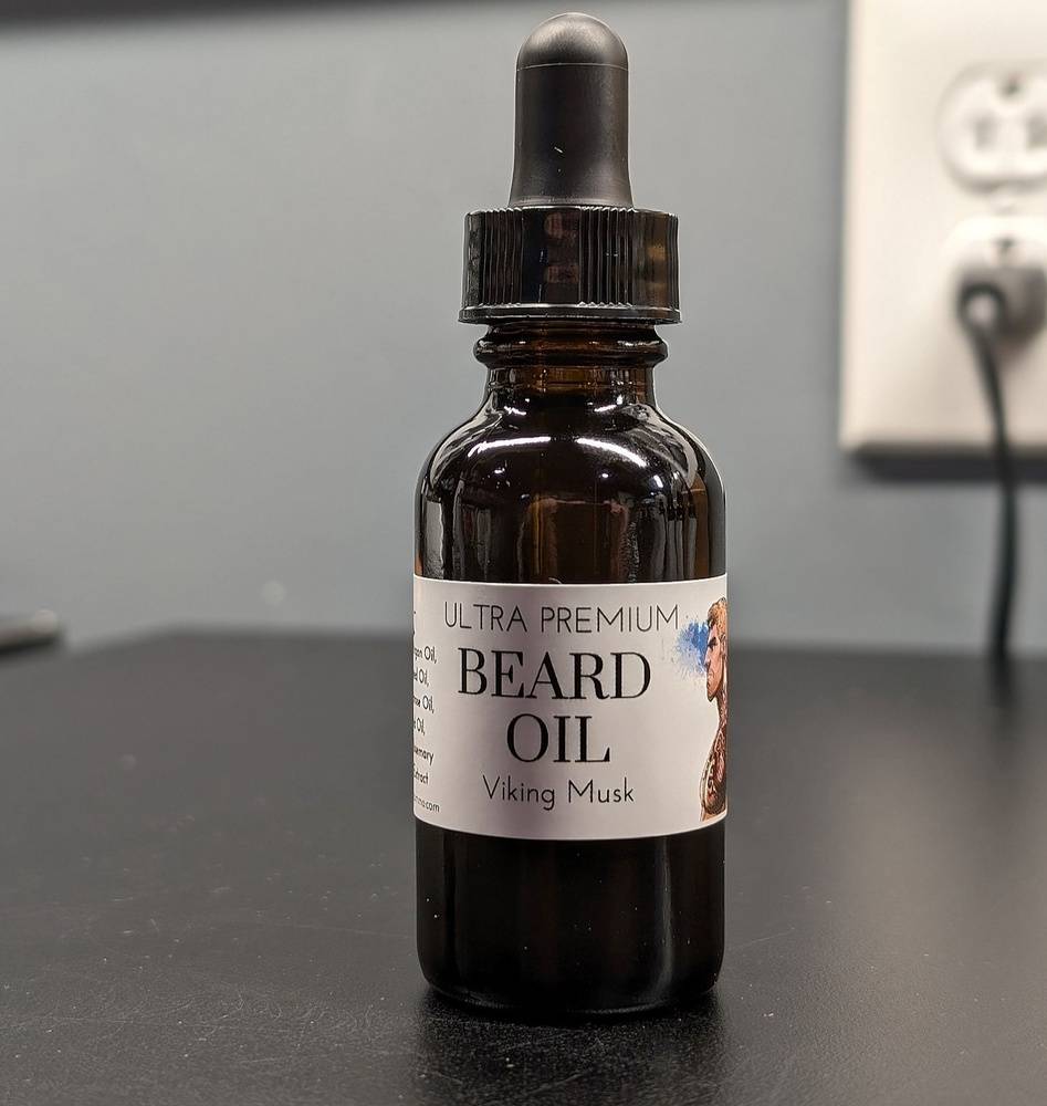 Ultra Premium Viking Musk Beard Oil