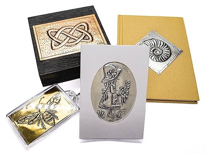 Metal embossing kit from Peak Dale Crafts