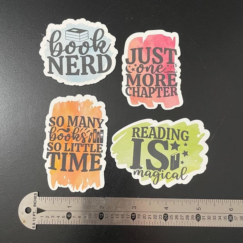 Bookish Saying Magnets “Book Nerd” & more!