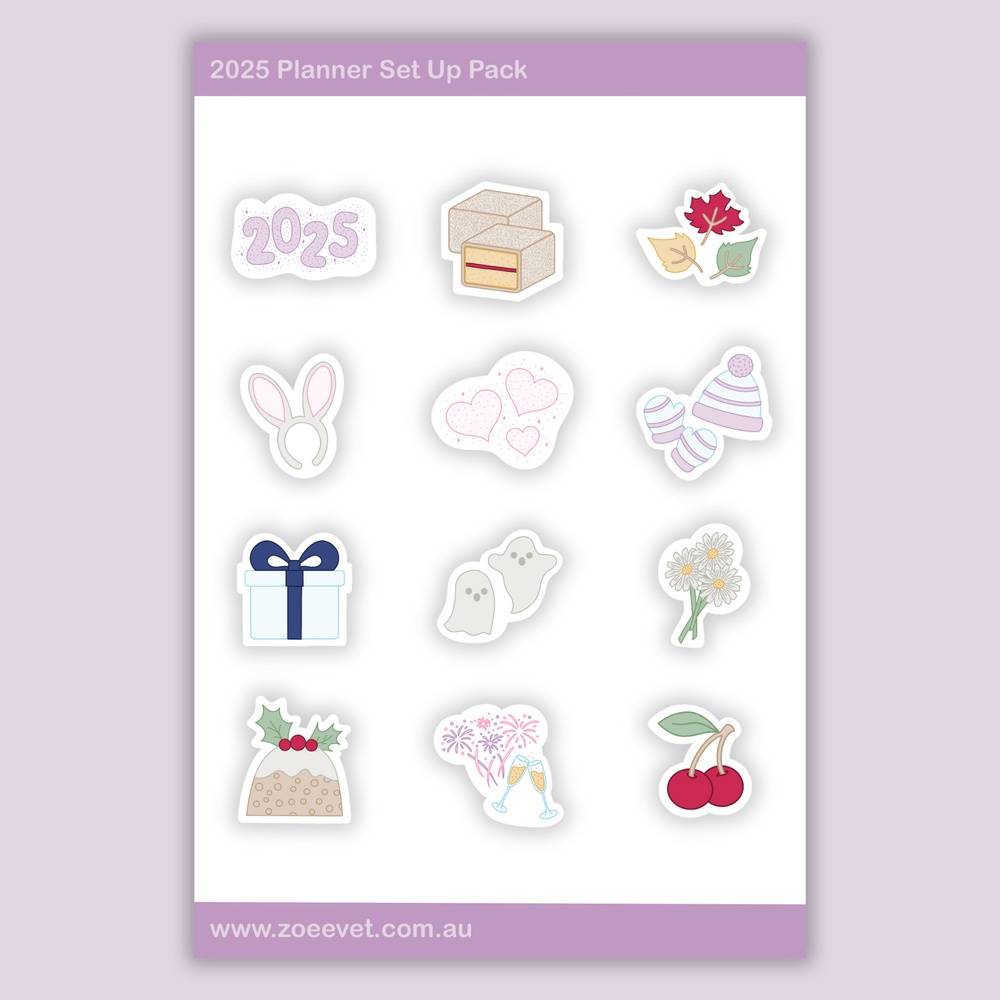 2025 Planner Set Up Pack