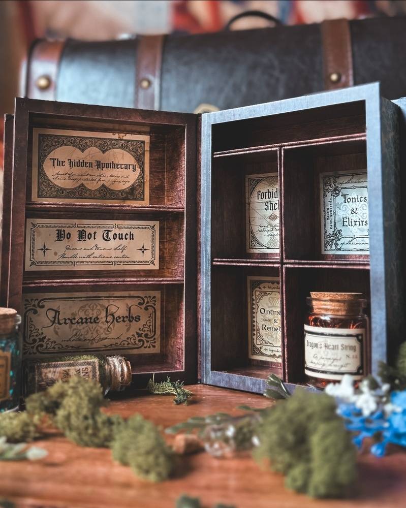 Hidden Apothecary Dual Book Box