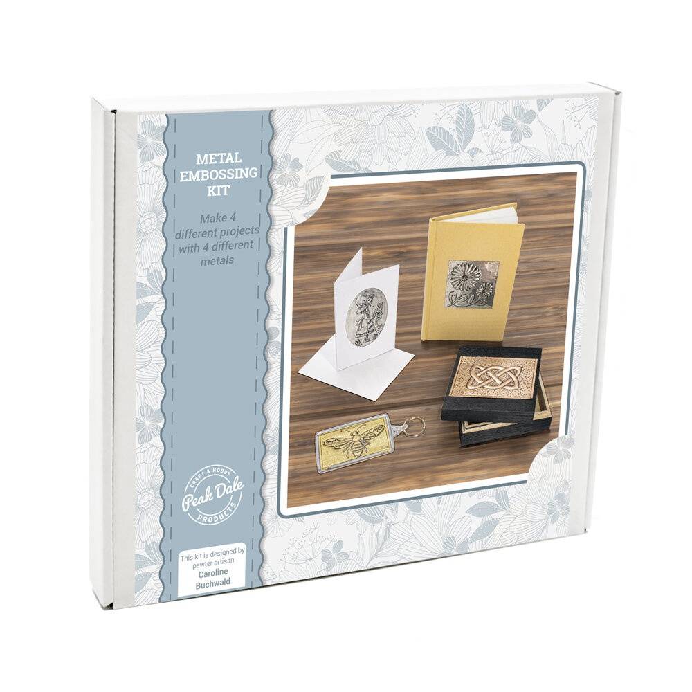 Metal embossing kit from Peak Dale Crafts