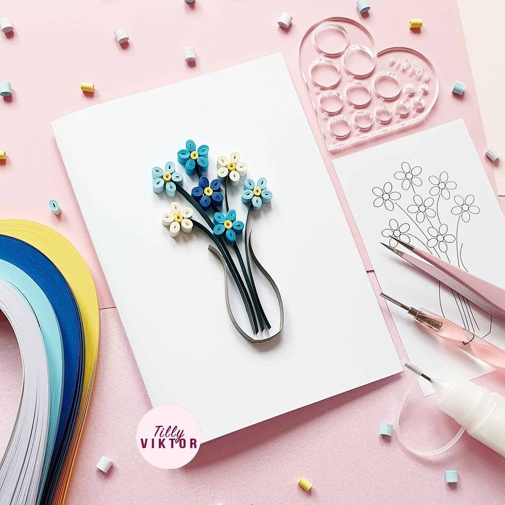 Quilling kit from TillyViktor