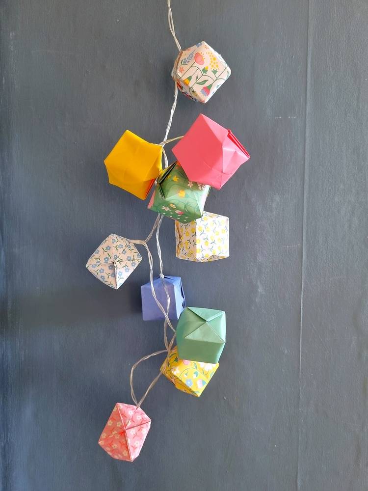 Origami fairy lights workshop at Flourish - Saturday 16th November