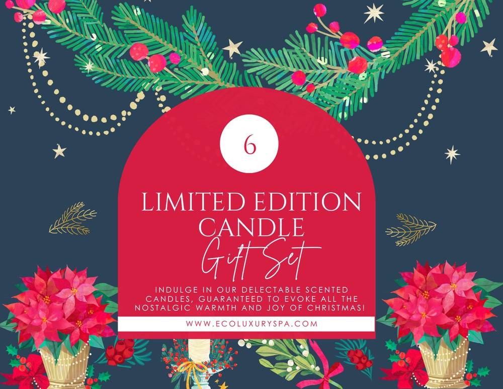 Limited Edition Christmas Candle Gift Set (6-Pack)