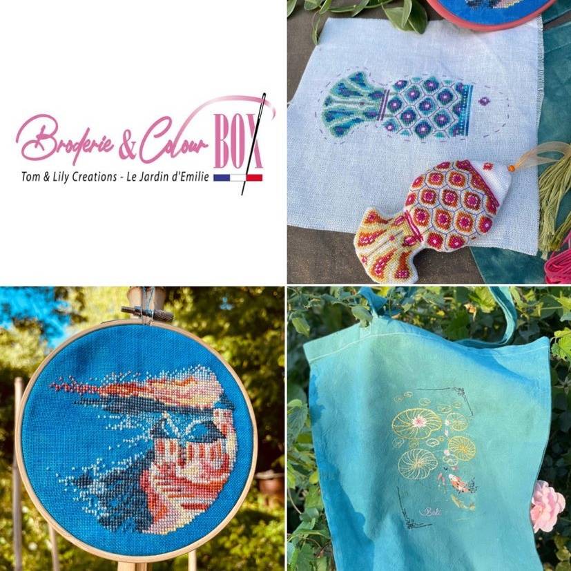 Broderie & Colour Box - Abonnement Bi Mensuel