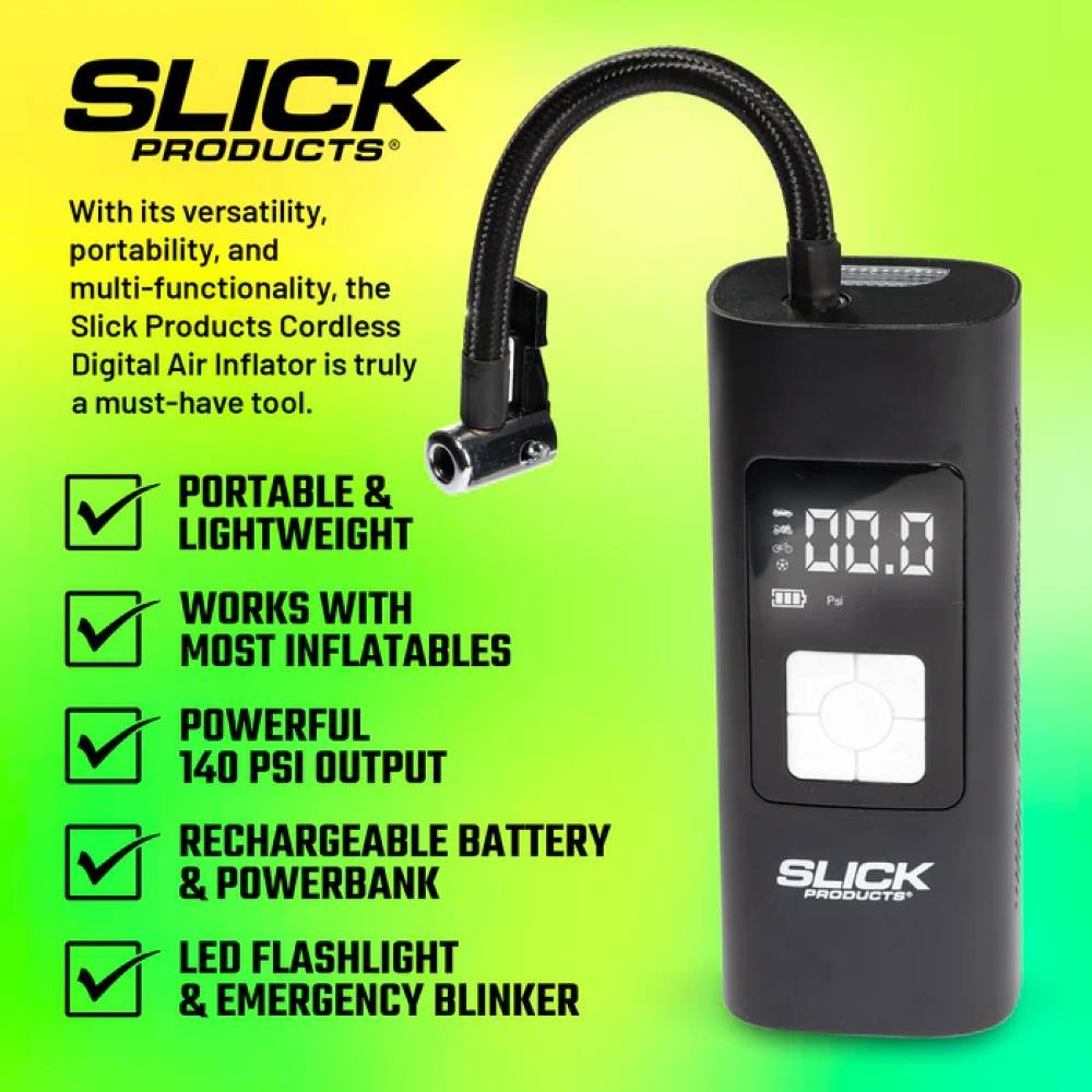 Slick Cordless Digital Air Inflator