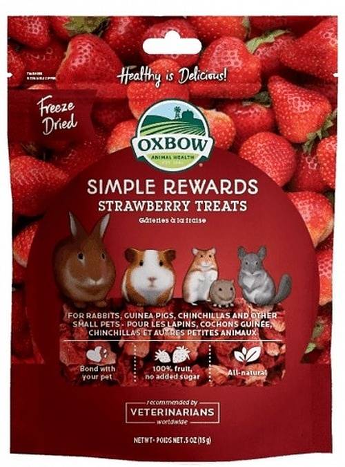 Oxbow Simple Rewards Strawberry Treats