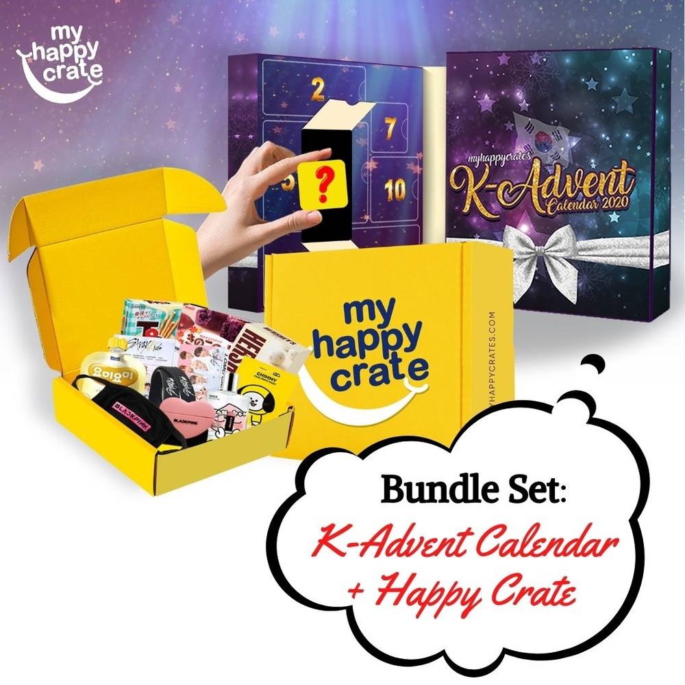 K-Advent Calendar & My Happy Crate Gift Set - BTS