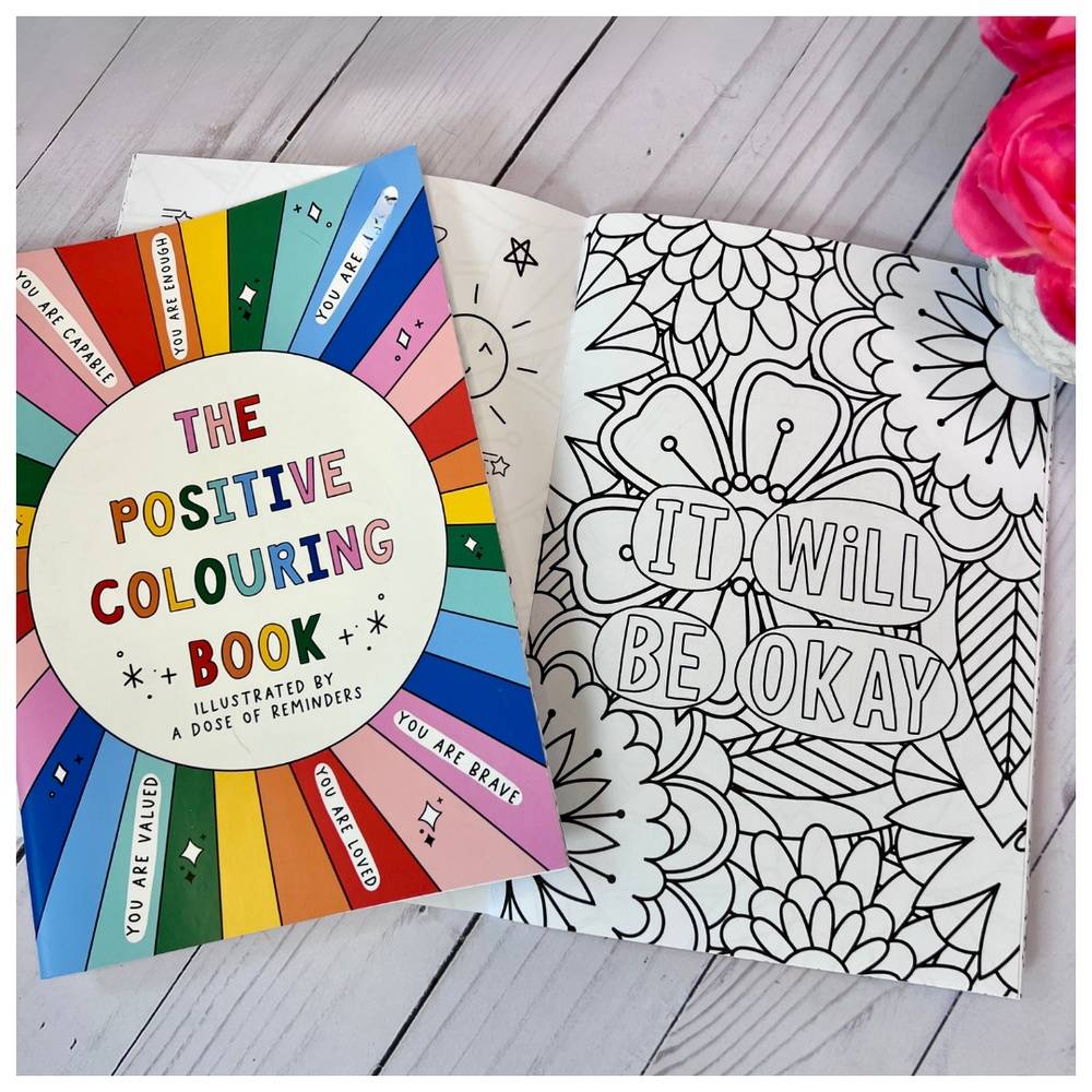 The Positive Colouring Book