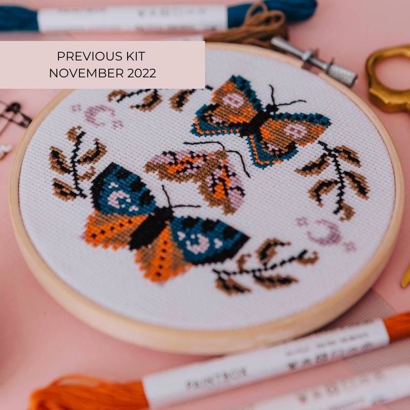 MOOD Cross Stitch Subscription - Kit Only