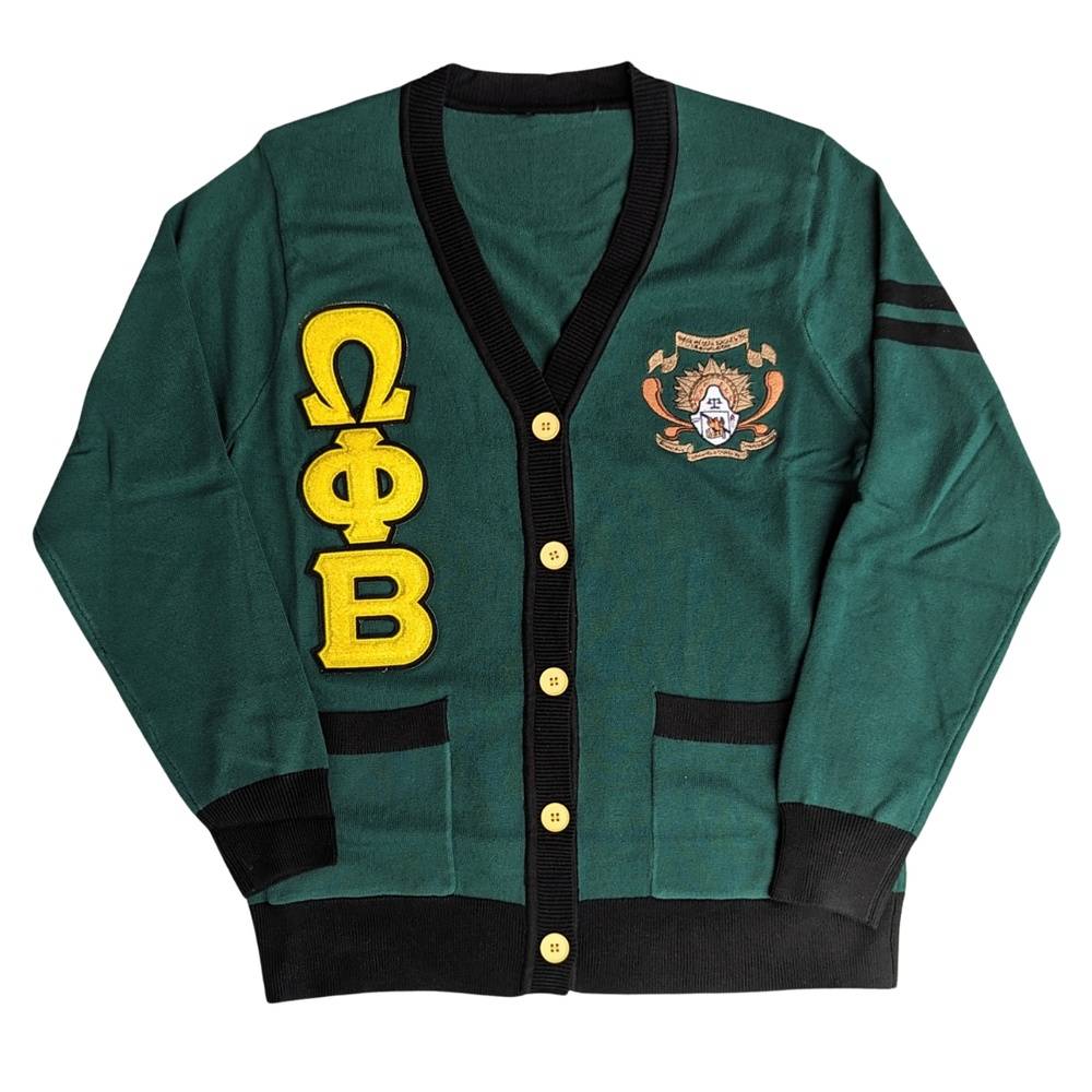 OPB Varsity Cardigan Sweater