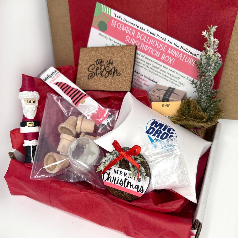 Dollhouse Miniature Subscription Box (Bi-Monthly)