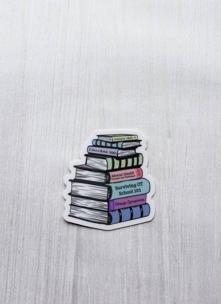 OT Books Sticker