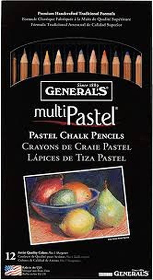 General's® Multi-Pastel® Chalk Pencil Set