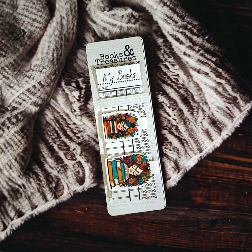 Magnetic Bookmarks & Book Tracker Bundle :: Bookish Girl