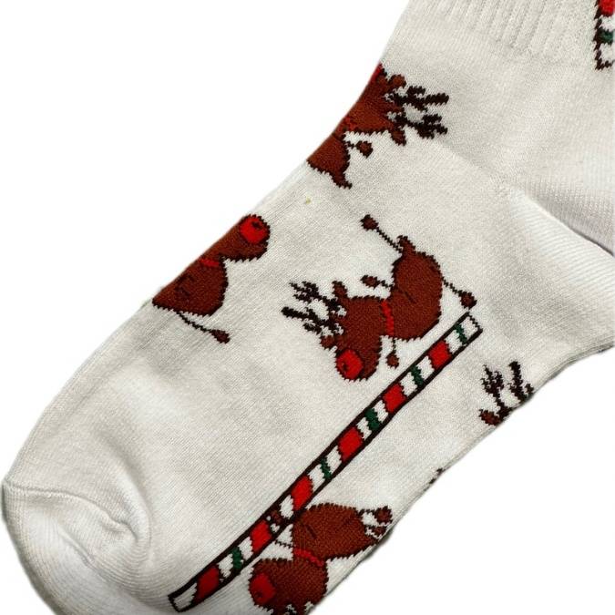 Make it Rain-Deer Athletic Socks