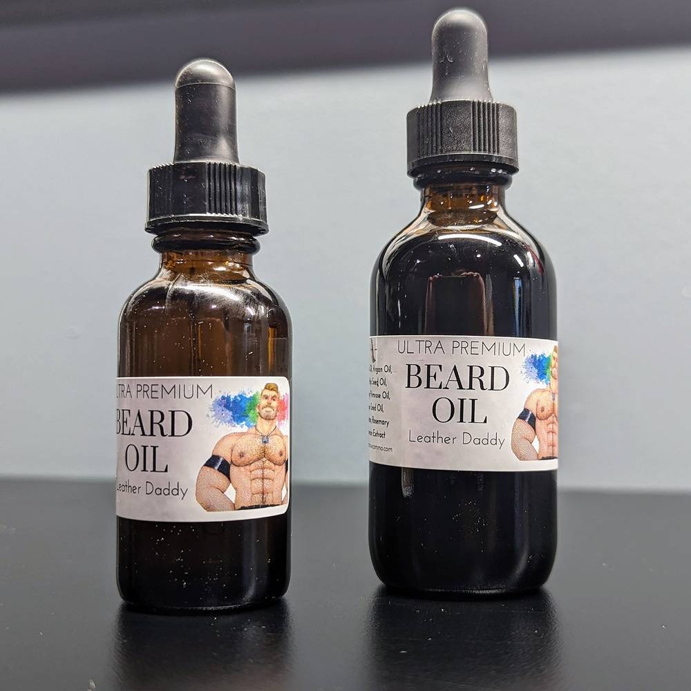 Ultra Premium Leather Daddy Beard Oil