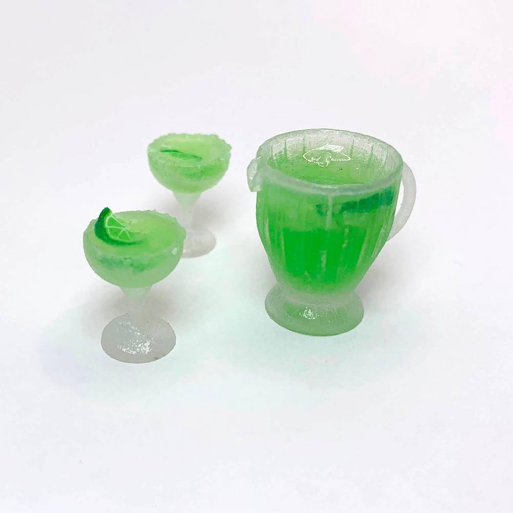 Miniature Margarita Set - 1:12 Scale