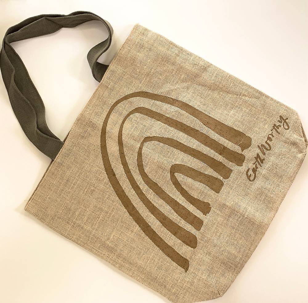 Hope jute grocery bag