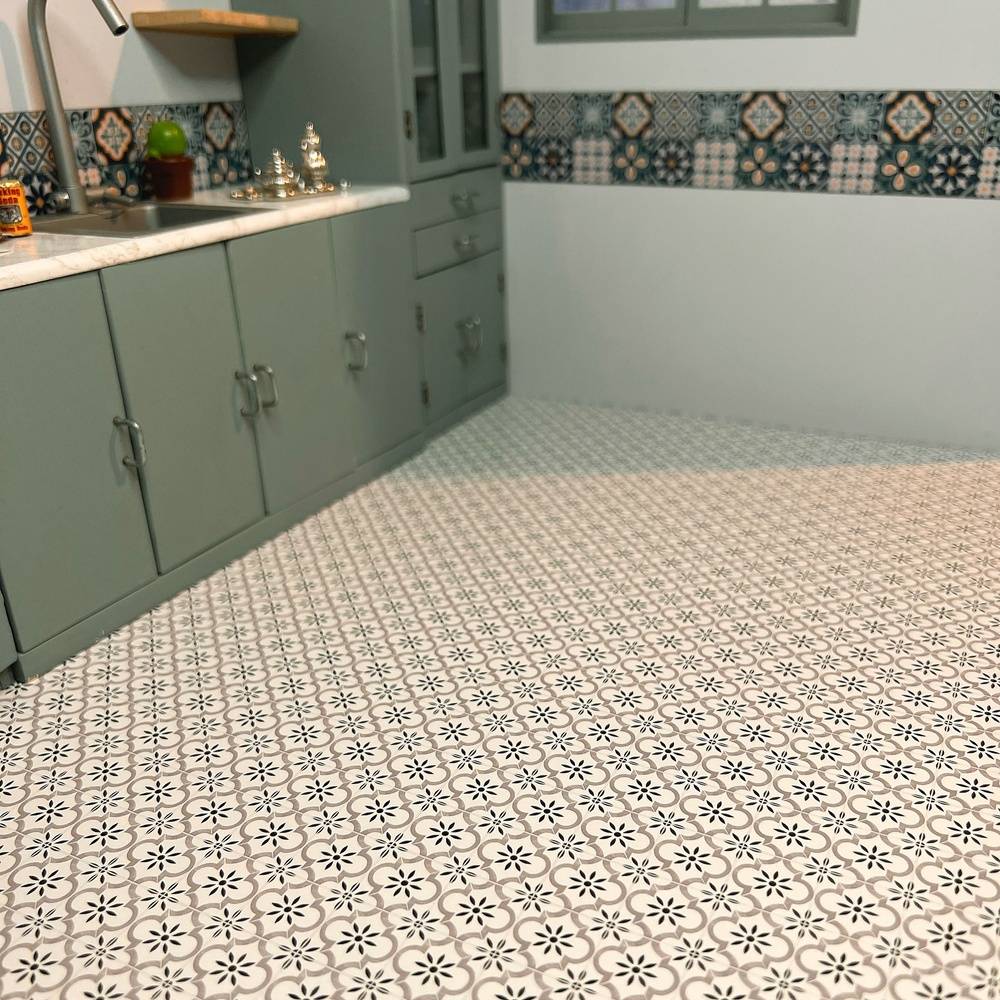 Printable Modern Tiling Flooring