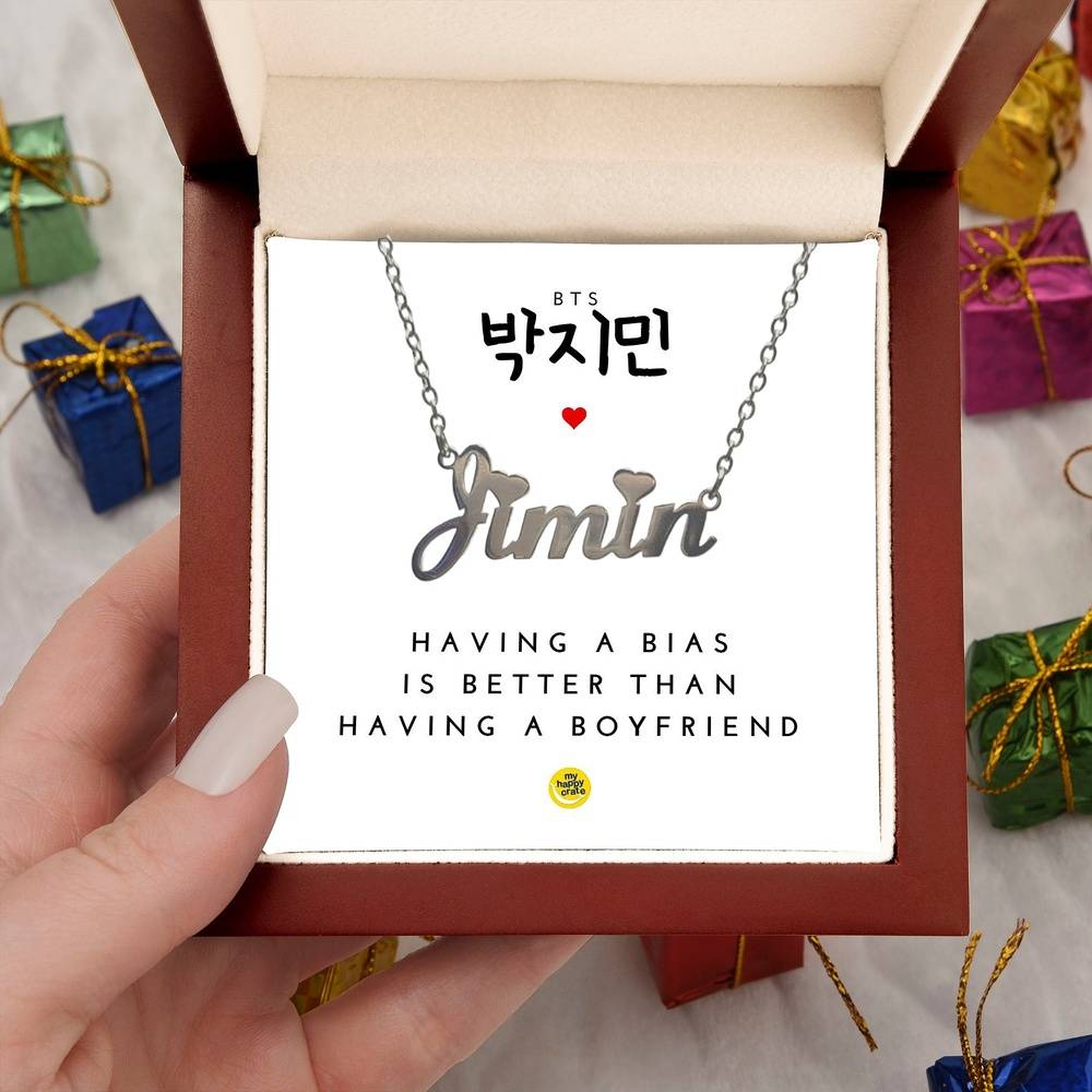 Bias Name Necklace