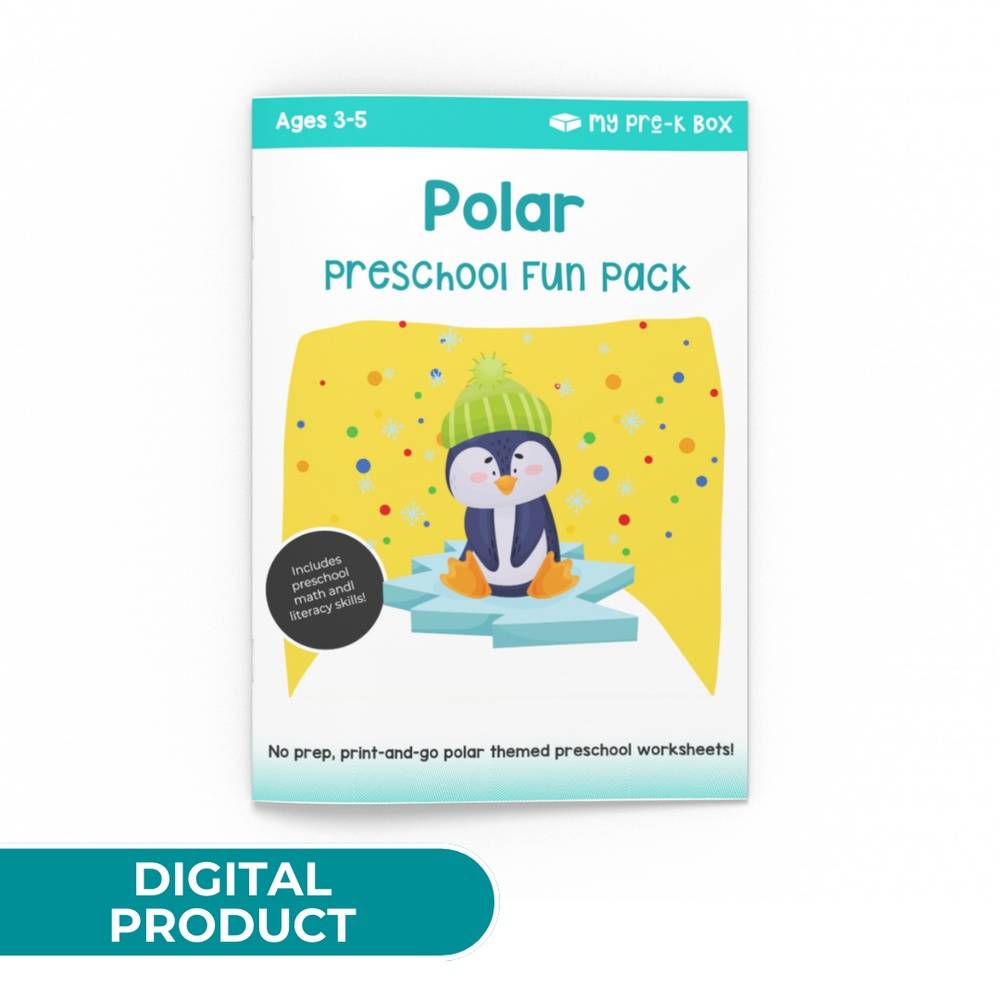 PRINT AT HOME: Polar Preschool Fun Pack